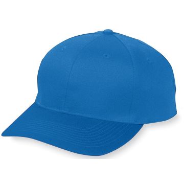 Augusta Sportswear 6206 Youth Six-Panel Cotton Twill Low-Profile Cap - ROYAL