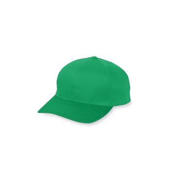 Augusta Sportswear 6206 Youth 6-Panel Cotton Twill Low Profile Cap - KELLY