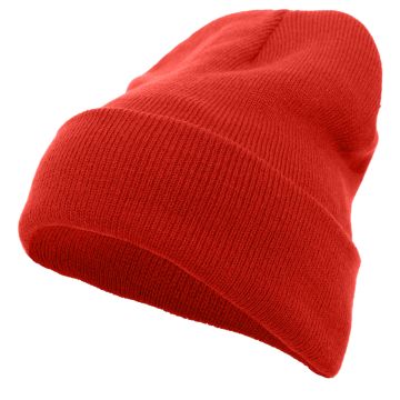 Augusta Sportswear 621K Knit Fold Over Beanie - RED