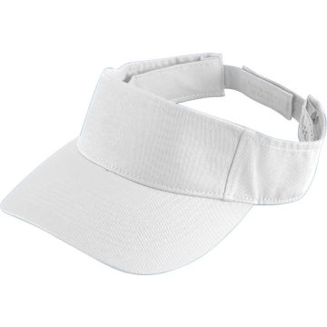 Augusta Sportswear 6225 Sport Twill Visor - WHITE