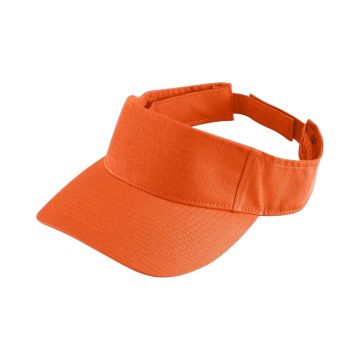 Augusta Sportswear 6225 Sport Twill Visor - ORANGE