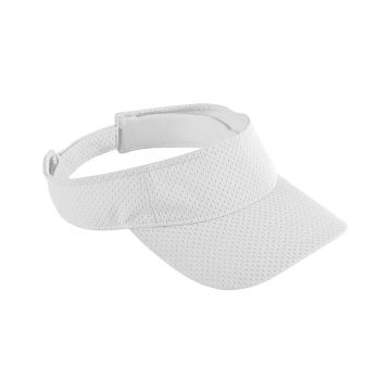 Augusta Sportswear 6227 Athletic Mesh Visor - WHITE
