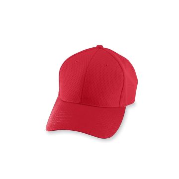Augusta Sportswear 6236 Youth Athletic Mesh Cap - RED