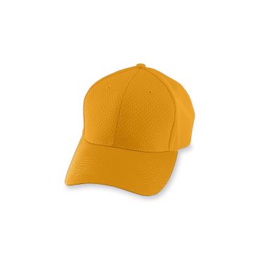 Augusta Sportswear 6236 Youth Athletic Mesh Cap - GOLD