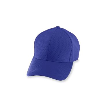 Augusta Sportswear 6236 Youth Athletic Mesh Cap - PURPLE