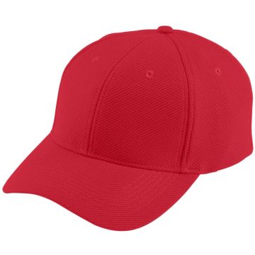 Augusta Sportswear 6266 Youth Adjustable Wicking Mesh Cap - RED