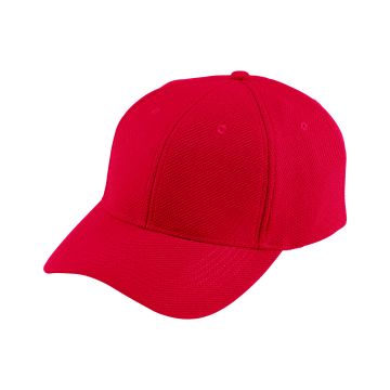 Augusta Sportswear 6266 Youth Adjustable Wckng Mesh Cap - RED