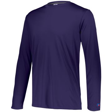 Augusta Sportswear 631X2M Dri-Power® Core Performance Long Sleeve Tee - PURPLE