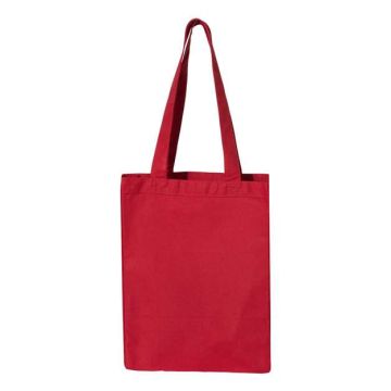Q-tees Q1000 12L Gussetted Shopping Bag - One Size - Red