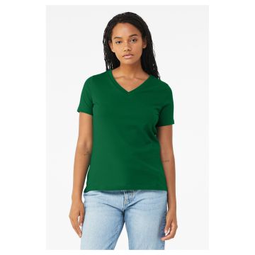 Bella + Canvas 6405 Ladies' Relaxed Jersey V-Neck T-Shirt - KELLY