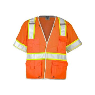 Kishigo 1552B Premium Brilliant Series Breakaway Class 3 Vest
