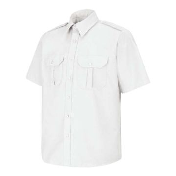 Red Kap SP66L Short Sleeve Security Shirt Long Sizes - XLT - White