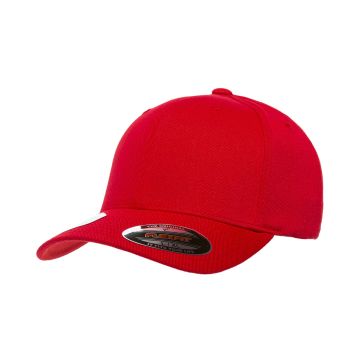 Flexfit 6580 Adult Pro-Formance? Trim Poly Cap - RED