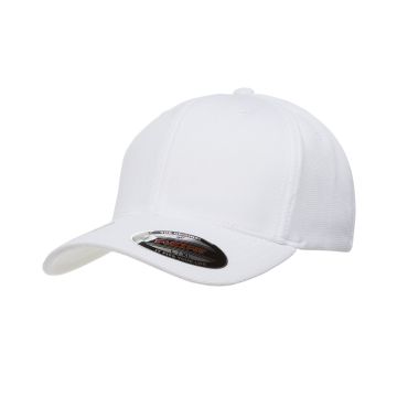 Flexfit 6597 Adult Cool & Dry Sport Cap - WHITE