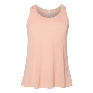 Bella + Canvas 8800Y Youth Flowy Racerback Tank - S - Peach