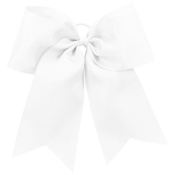 Augusta Sportswear 6701 Cheer Hair Bow - WHITE