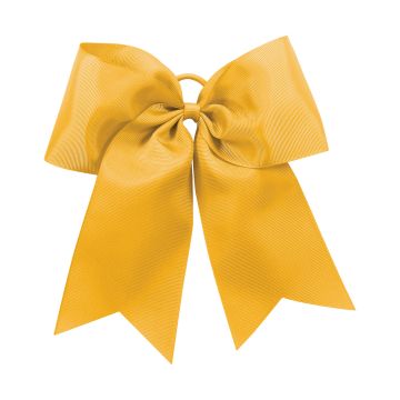 Augusta Sportswear 6701 Cheer Solid Grosgrain Hair Bow - GOLD