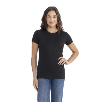 Next Level Apparel 6710 Ladies' Triblend Crew - BLACK