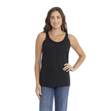 Next Level Apparel 6733 Ladies' Triblend Racerback Tank - BLACK