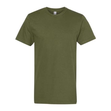 American Apparel 2001 Fine Jersey Tee - S - Olive