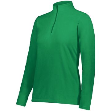 Augusta Sportswear 6864 Ladies Micro-Lite Fleece 1/4 Zip Pullover - KELLY