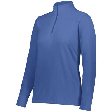 Augusta Sportswear 6864 Ladies Micro-Lite Fleece 1/4 Zip Pullover - ROYAL