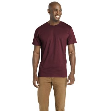 LAT 6901 Men's Fine Jersey T-Shirt - MAROON