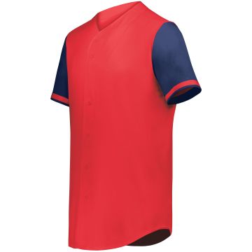 Augusta Sportswear 6910 Youth Cutter+ Full Button Baseball Jersey