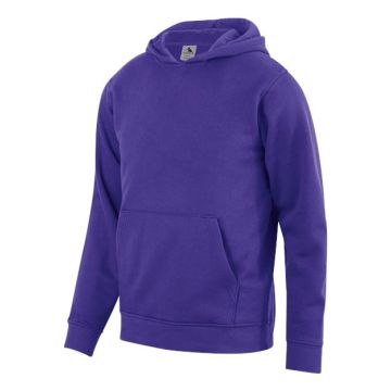 Augusta Sportswear 5415 Youth 60/40 Fleece Hoodie - S - Purple