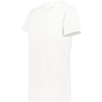 Augusta Sportswear 6961 Ladies All-Day Core Basic Tri-Blend Tee - WHITE