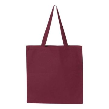 Q-tees Q800 Promotional Tote - One Size - Maroon