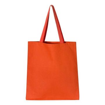 Q-tees Q800 Promotional Tote - One Size - Orange