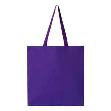 Q-tees Q800 Promotional Tote - One Size - Purple