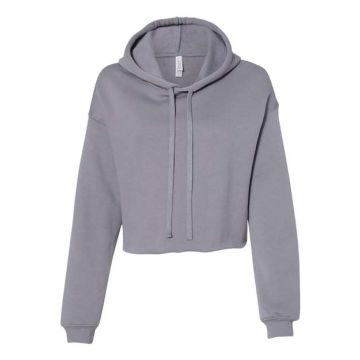 Bella + Canvas 7502 Women's Crop Fleece Hoodie