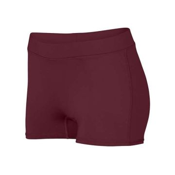 Augusta Sportswear 1233 Girls' Dare Shorts - M - Maroon