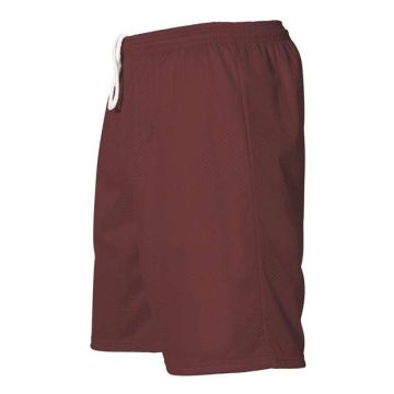 Alleson Athletic 566PY Youth Extreme Mesh Shorts - S - Maroon