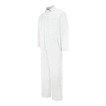 Red Kap CC14 Snap-Front Cotton Coveralls - 42 - White