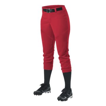 Alleson Athletic 655W Women's Crush Knicker Pants - XS - Red