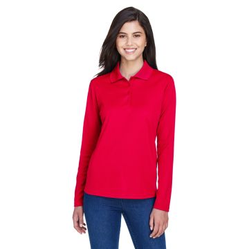 CORE365 78192 Women's Pinnacle Performance Long-Sleeve Piqu Polo