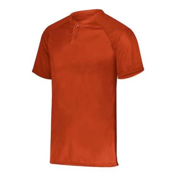 Augusta Sportswear 1565 Attain Two-Button Jersey - S - Orange