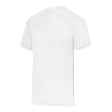 Augusta Sportswear 1565 Attain Two-Button Jersey - S - White