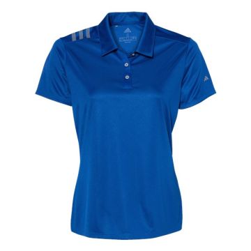 Adidas A325 Women's 3-Stripes Shoulder Polo