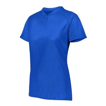 Augusta Sportswear 1567 Women's Attain Two-Button Jersey