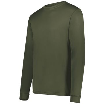 Augusta Sportswear 788 NexGen Wicking  Long Sleeve Tee - OLIVE