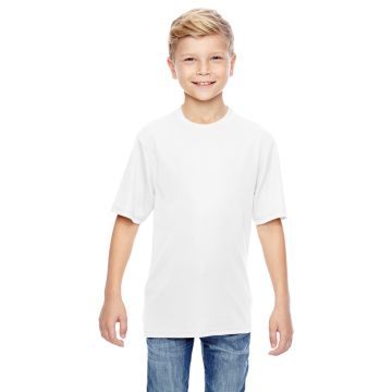 Augusta Sportswear 791 Youth Wicking T-Shirt - WHITE