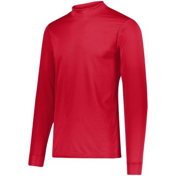 Augusta Sportswear 797 Wicking Mock Turtleneck - RED