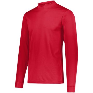 Augusta Sportswear 797 Wicking Mock Turtleneck - RED