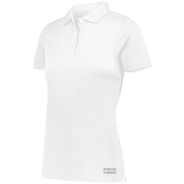 Augusta Sportswear 7EPTUX Ladies Essential Polo - WHITE