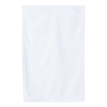 Q-tees T200 Hemmed Hand Towel - One Size - White