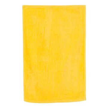 Q-tees T200 Hemmed Hand Towel - One Size - Yellow